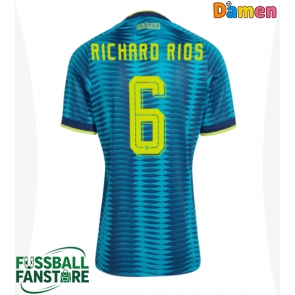 Kolumbien Richard Rios #6 Replik Auswärtstrikot Damen WM 2026 Kurzarm